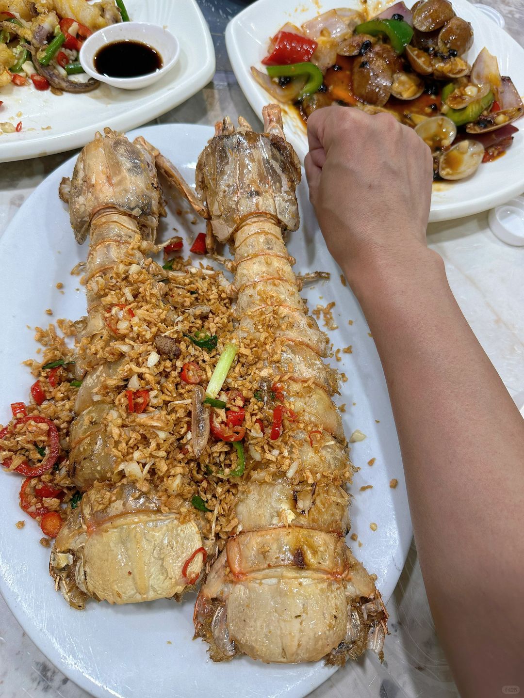 Macao-Macau Fu Lai Restaurant✔️, taste arm-sized shrimps and salt and pepper corn