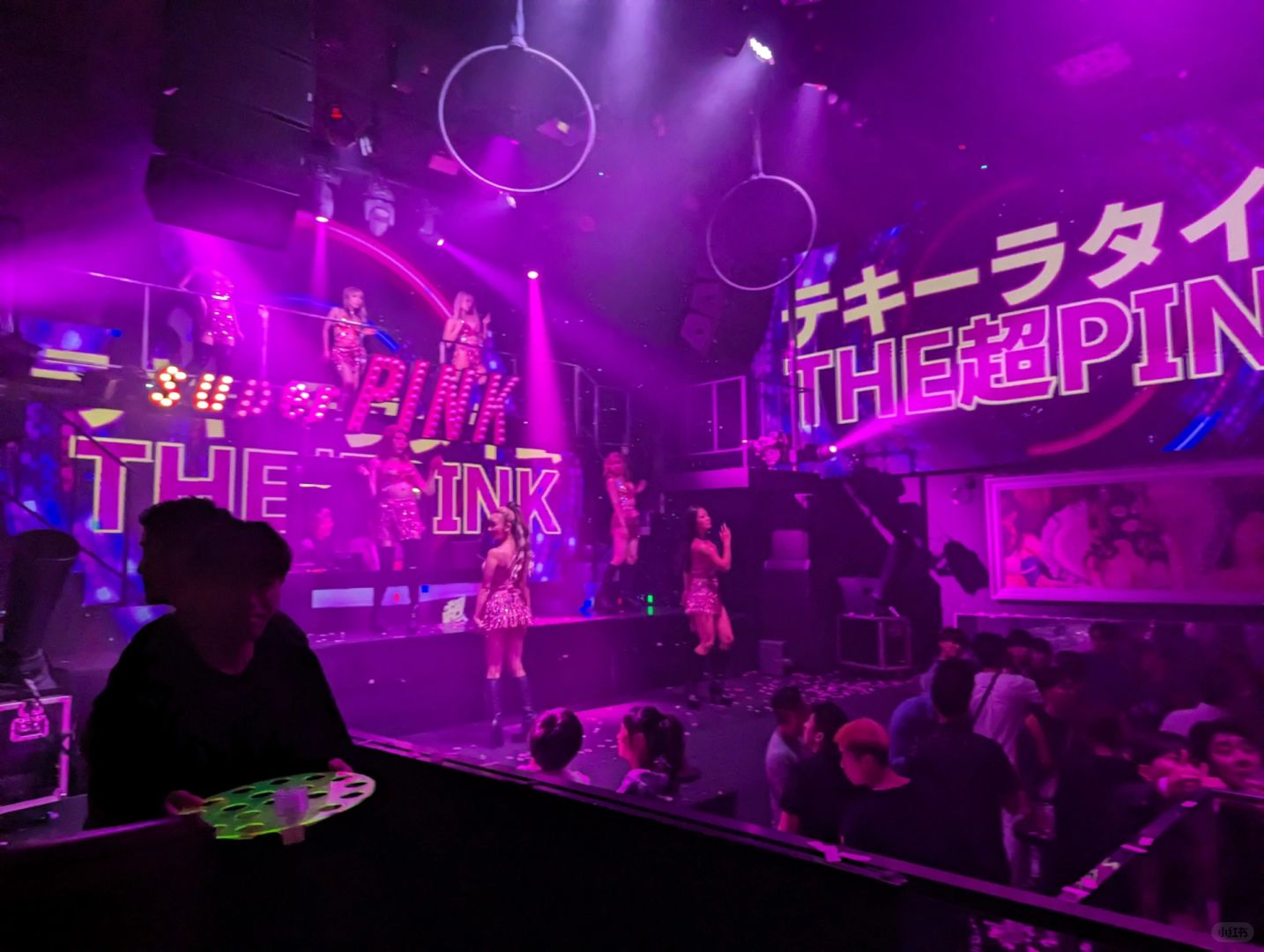 Osaka-Osaka Shinsaibashi Travel Nightlife Thepink Nightclub?, great atmosphere
