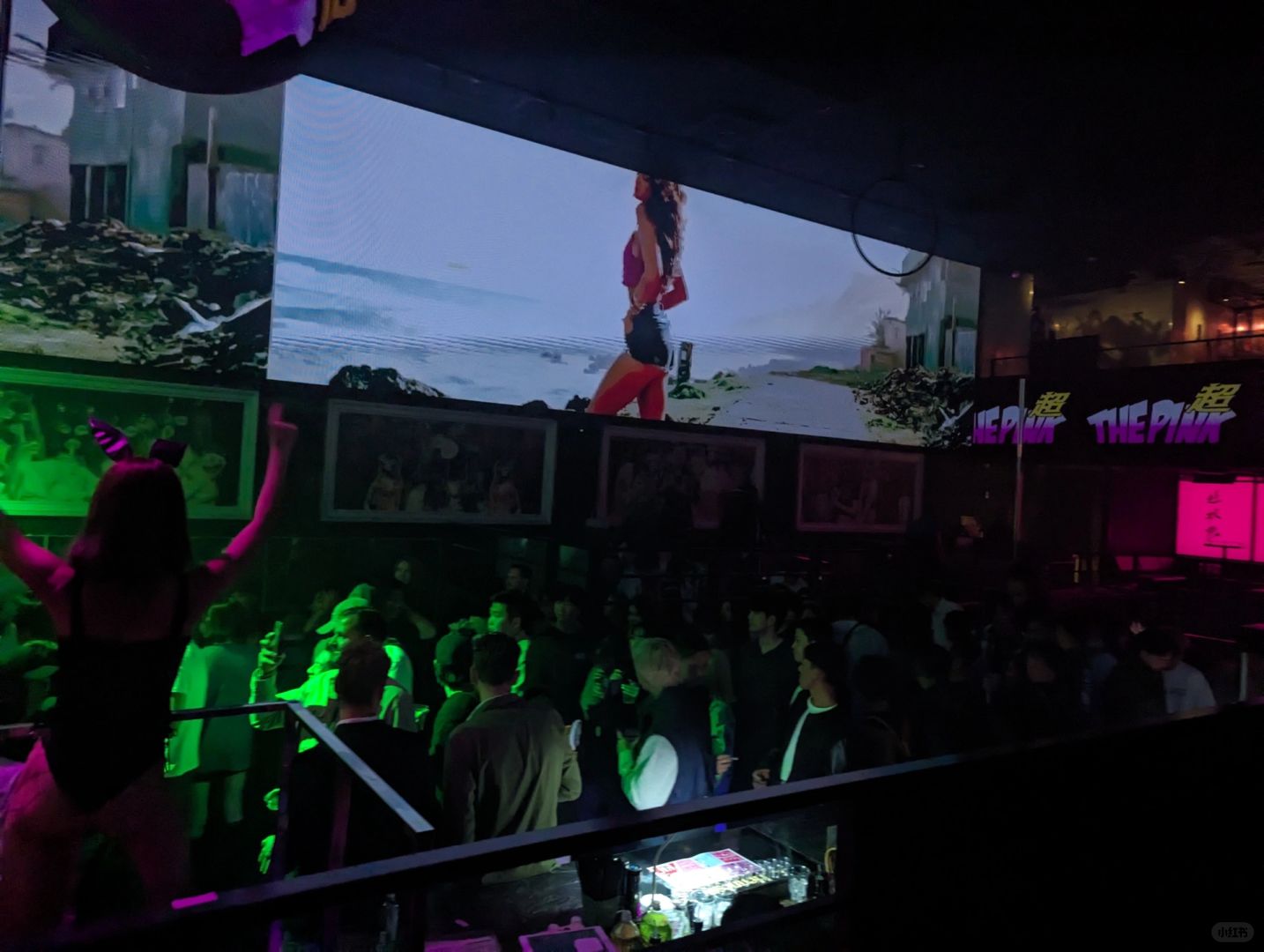 Osaka-Osaka Shinsaibashi Travel Nightlife Thepink Nightclub?, great atmosphere
