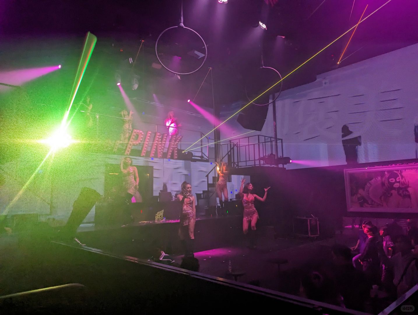Osaka-Osaka Shinsaibashi Travel Nightlife Thepink Nightclub?, great atmosphere