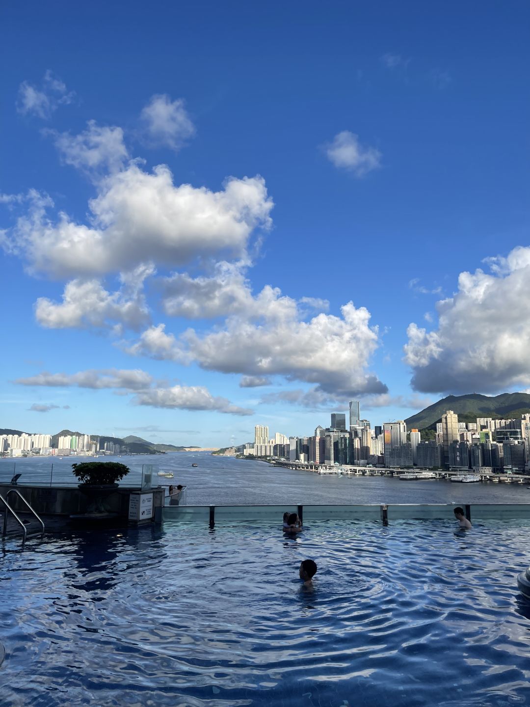 Hong kong-The outdoor infinity pool at Harbour Grand Kowloon in Hong Kong is a must-visit