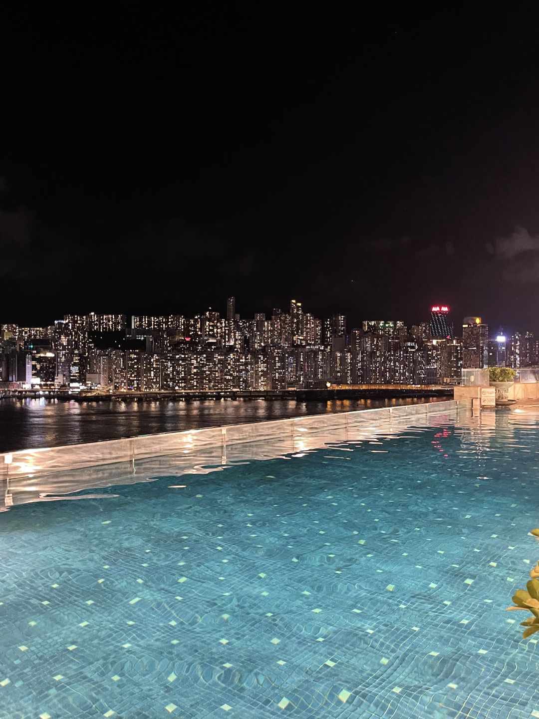 Hong kong-The outdoor infinity pool at Harbour Grand Kowloon in Hong Kong is a must-visit