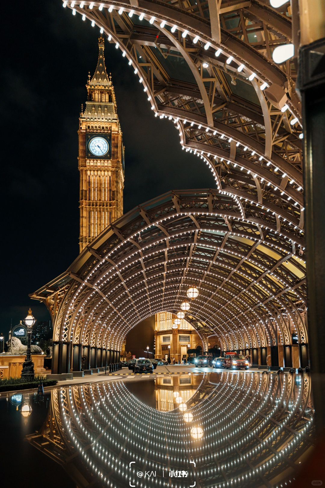 Macao-As night falls, Macau's main color turns golden during a trip to Asia's gambling cities
