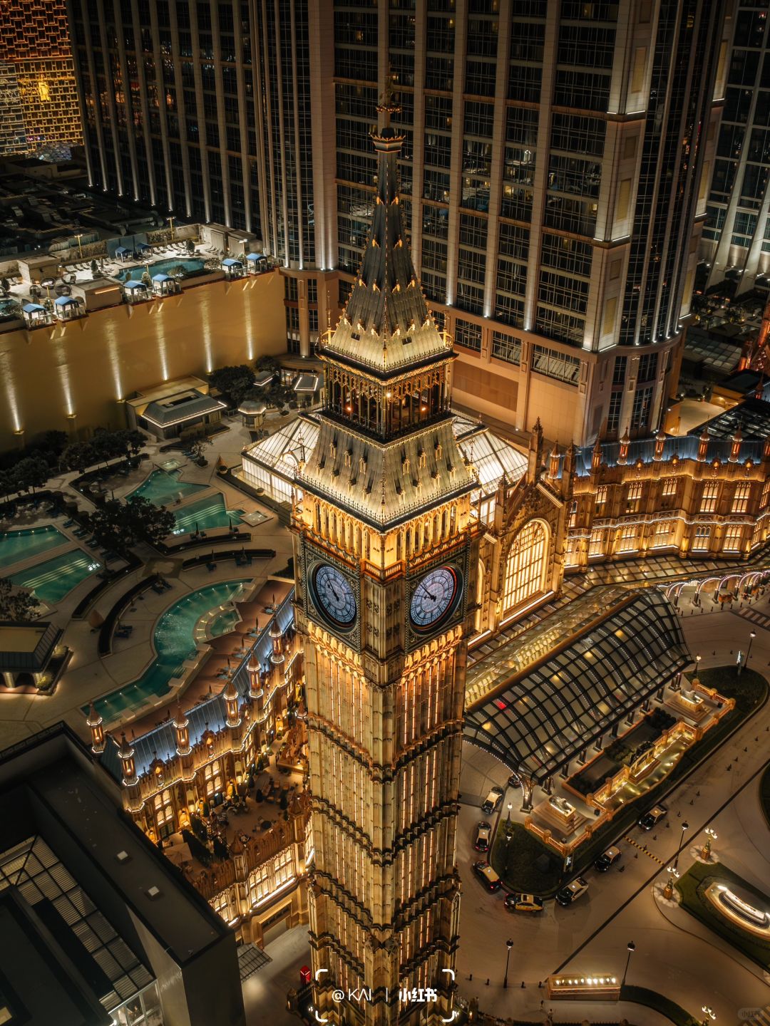 Macao-As night falls, Macau's main color turns golden during a trip to Asia's gambling cities