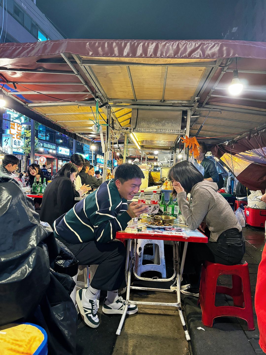 Seoul-Seoul Subway Night Market Street Stall Night Market, Experience the Fireworks of Korea