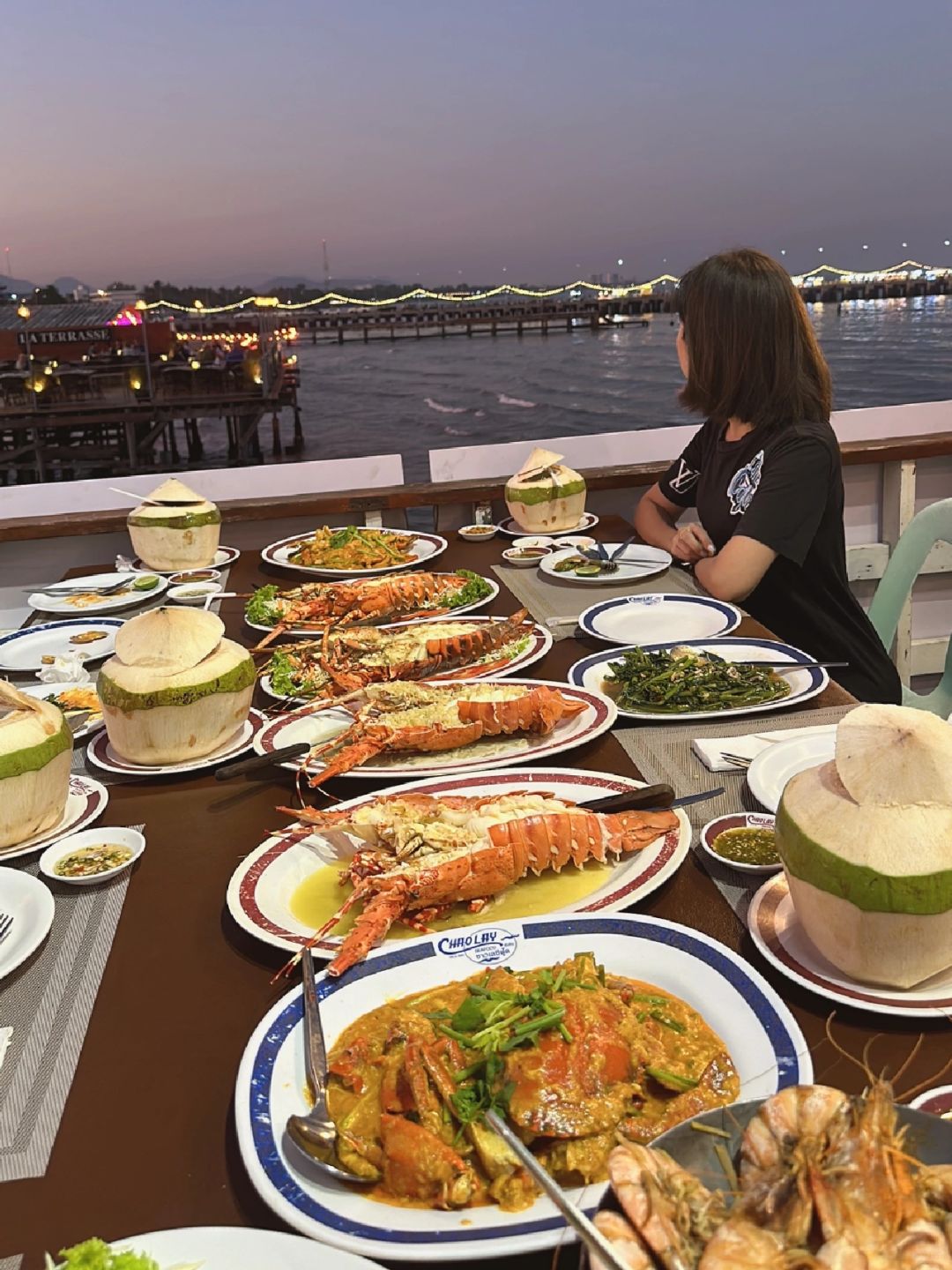 Hua Hin-Hua Hin Chaolei Seafood Restaurant, lobster, crab, grouper are very delicious