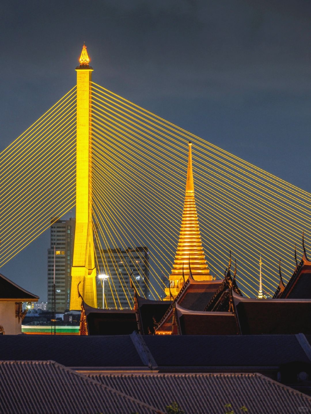 Bangkok-9 recommended attractions in Bangkok: Buddha Footprint Temple, Big Buddha at Wat Phra That Wat, Pixel Tower, etc.