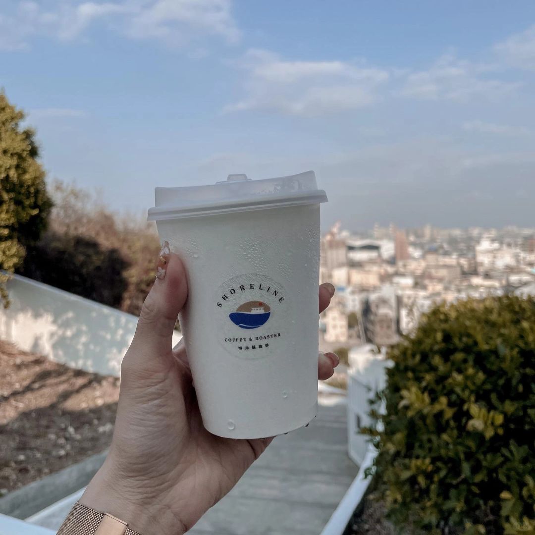 Taiwan-Kaohsiung shoreline coffee roaster, ??the beautiful little Jeju Island Lighthouse Coffee