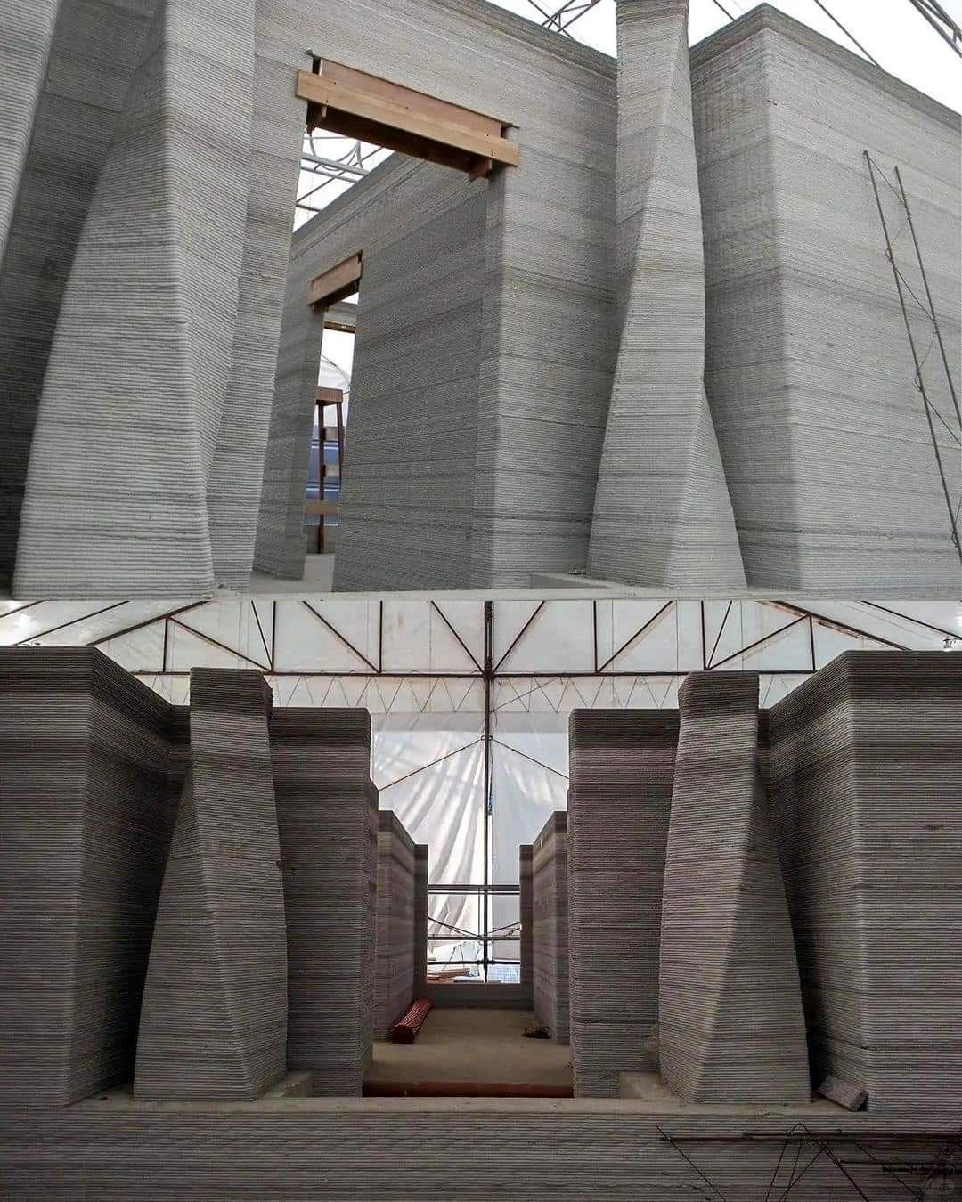 Clark/Angel City-Lewis Grand Hotel, the first 3D printed hotel room made from volcanic ash and sand