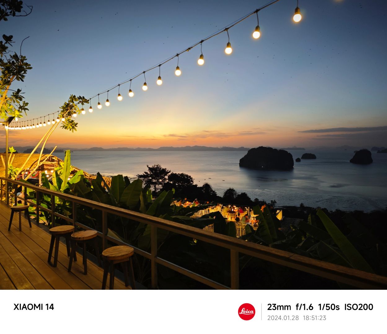 Krabi-KHAOTHONG HILL Krabi cliff restaurant with outdoor and indoor seating