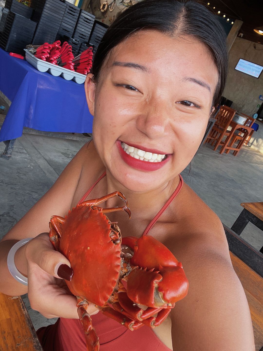 Krabi-TongTalay Seafood Buffet, the best seafood restaurant in Ao Nang Beach, Krabi