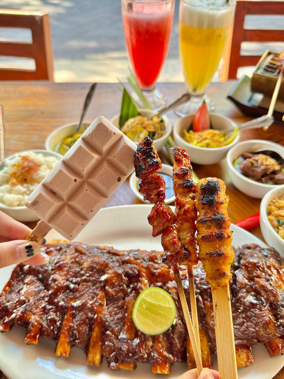 Bali-Warung Chef Bagus Kuta, the best boneless grilled pork chop in Kuta Beach, Bali