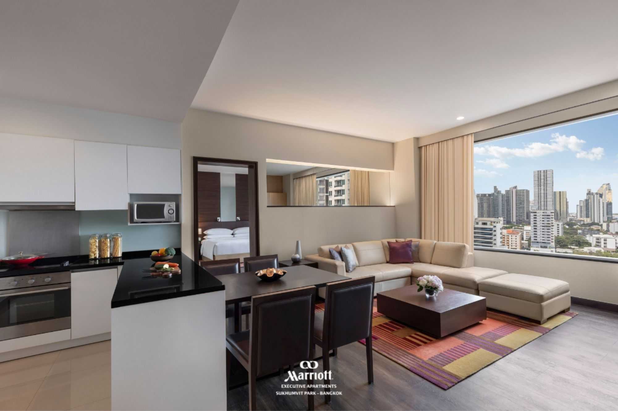 Bangkok-Top 10 BTS serviced apartments in Bangkok?, large/fully equipped with kitchens, suitable for family travel