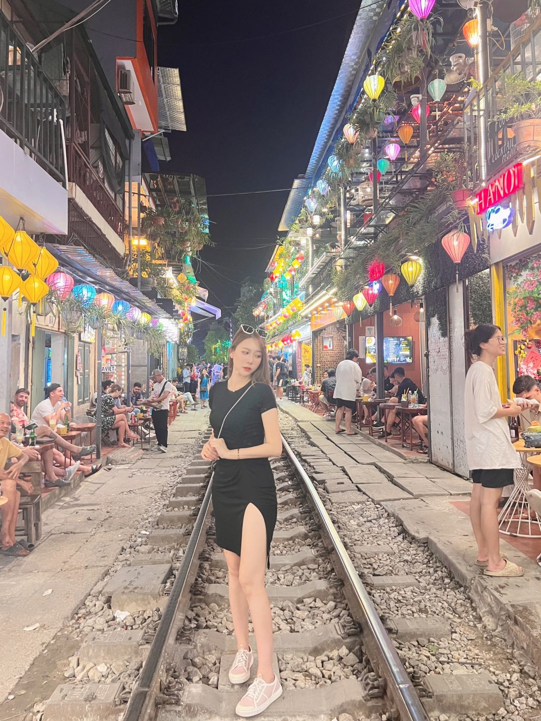 Hanoi-"Train Street" zu Hanoi, Vietnam ? Befestegt ass de leschten Zäitplang fir 2024