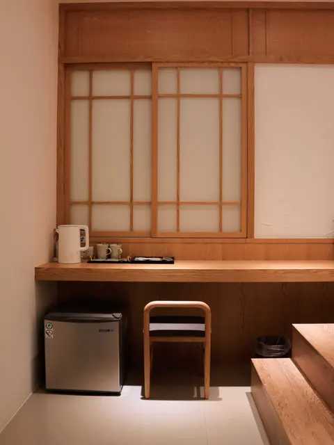 Taiwan-Tainan Qisu, a Japanese-style B&B Seven Nights hotel, creates a warm feeling