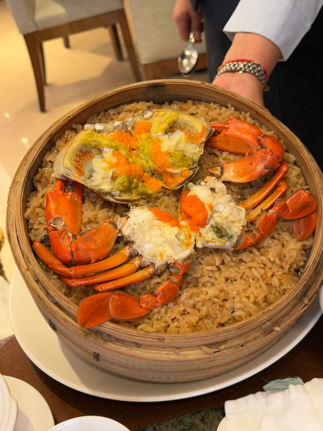 Taiwan-Taipei Xin Yeh Taiwanese Restaurant?, taste the traditional Hakka dish red crab rice cake