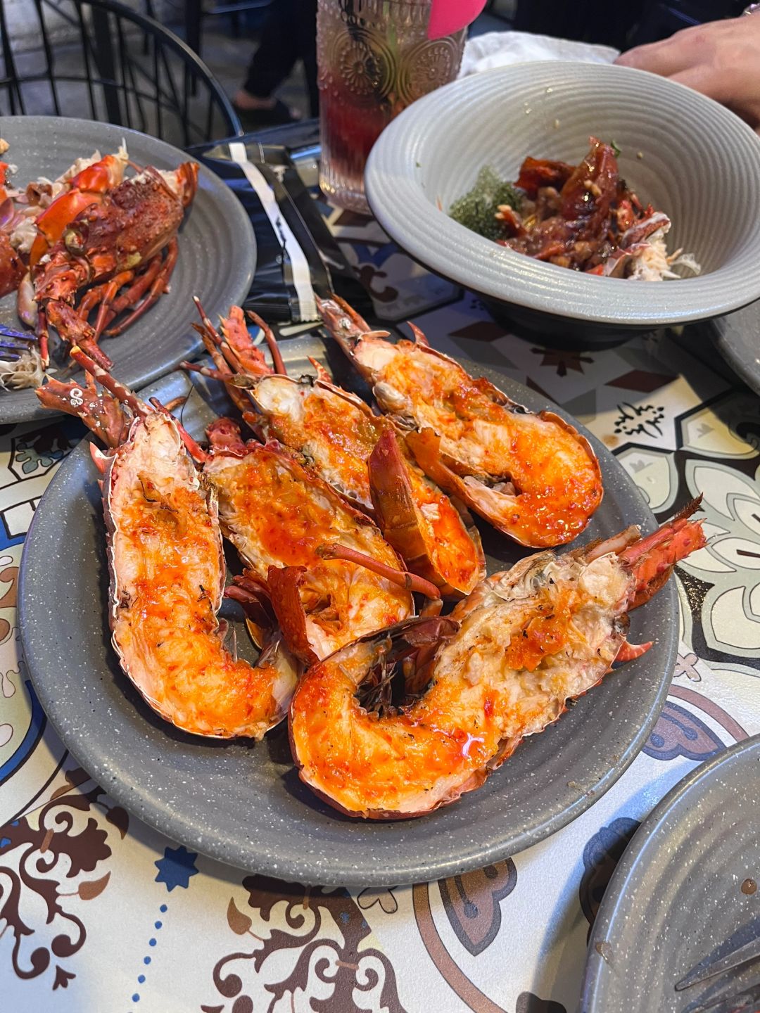 Ho Chi Minh-MENU CHAI VILLAGE buffet restaurant, eat as much Boston lobster as you want
