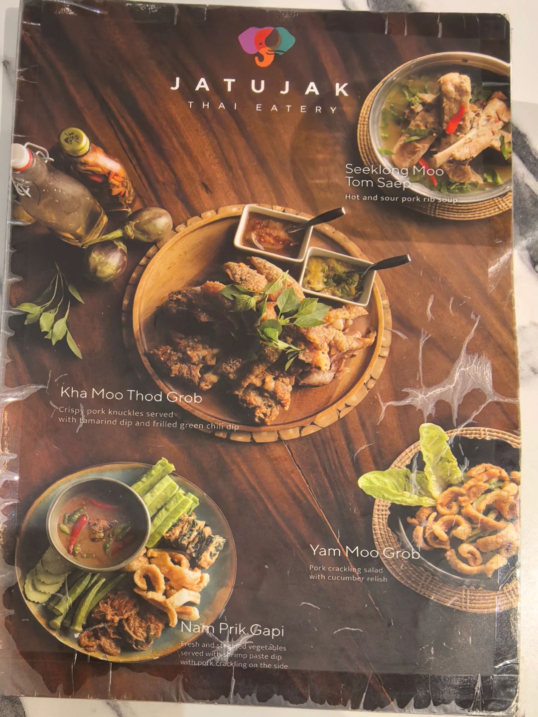 Manila/Luzon-JATUJAK, a Thai restaurant in Manila, is located on the 2nd floor of the MoA mall