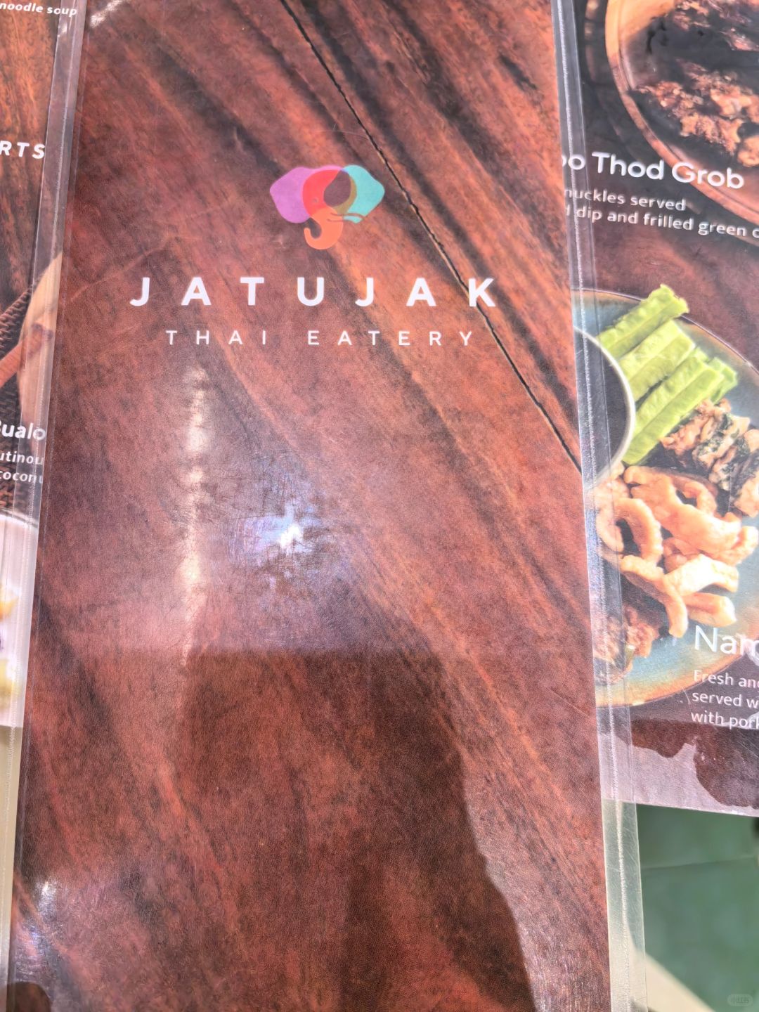 Manila/Luzon-JATUJAK, a Thai restaurant in Manila, is located on the 2nd floor of the MoA mall