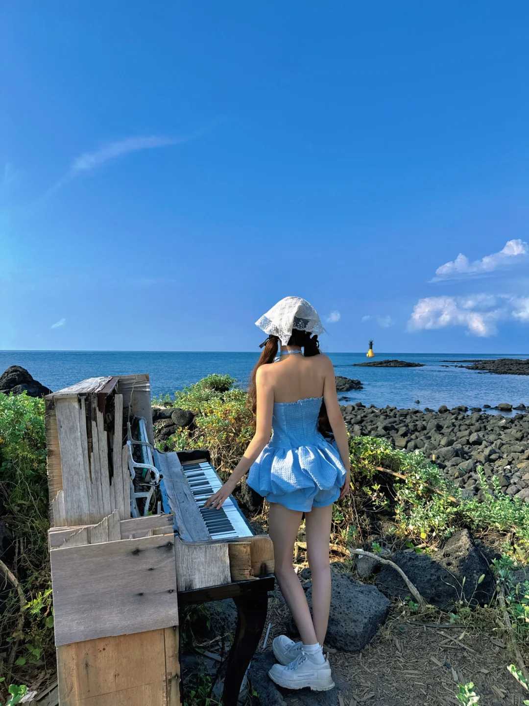 Busan/Jeju-Lazy Pump Cafe in Jeju Island, a cafe with a strong Aewol-eup movie atmosphere