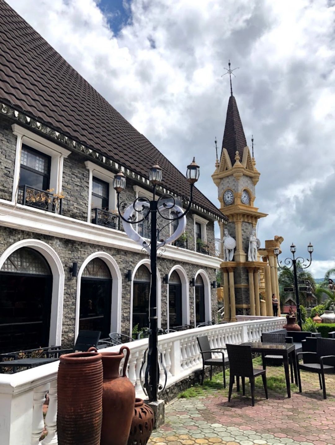 Clark/Angel City-Goshen Resort in the Philippines, Clark's Little Roman City, with a strong European flavor