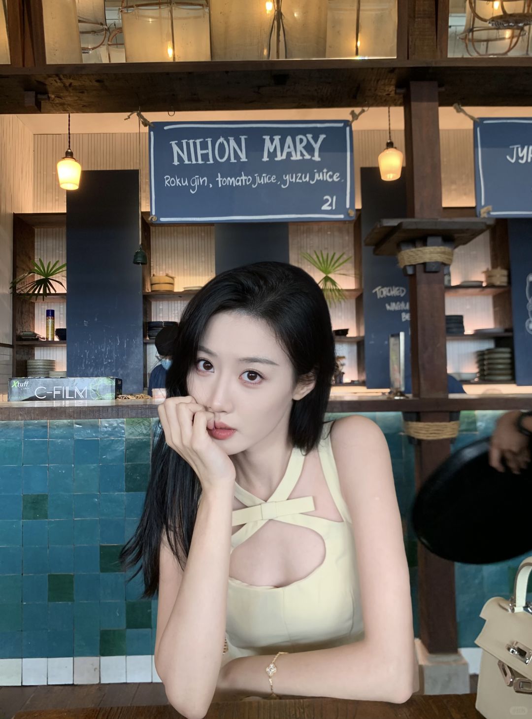 Singapore-It's beautiful here when you come out of the Sands Mall in Singapore. It was raining and now it's sunny.