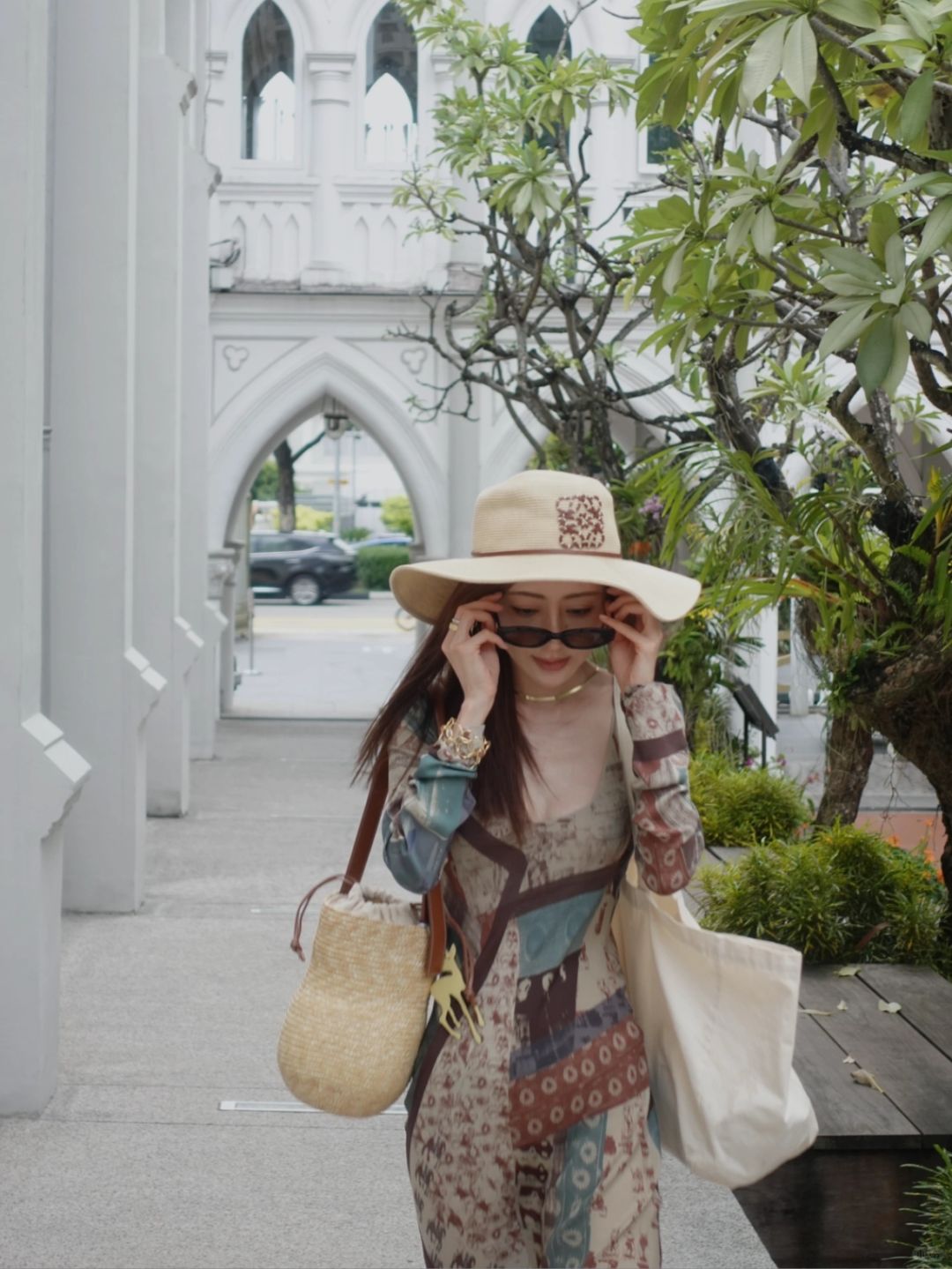 Singapore-Traveling in Singapore, staying near Harding Road, surrounded by various green plants