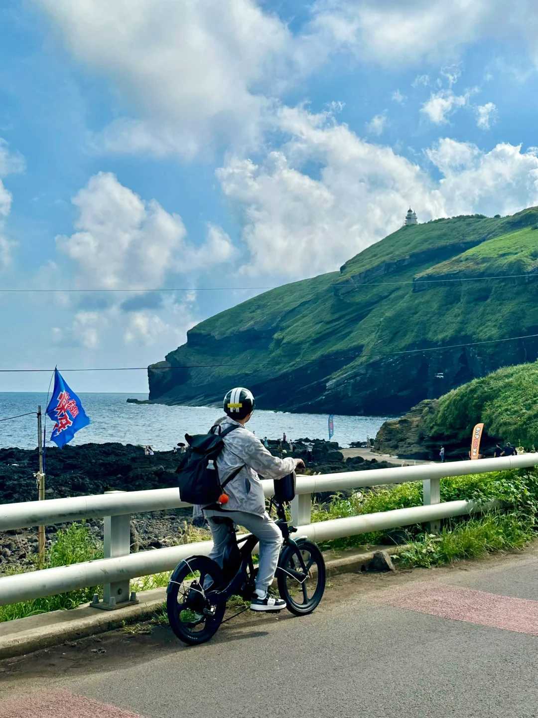 Busan/Jeju-Cycle around Udo Island?, visit Seongsan Ilchulbong Peak and the seaside boardwalk