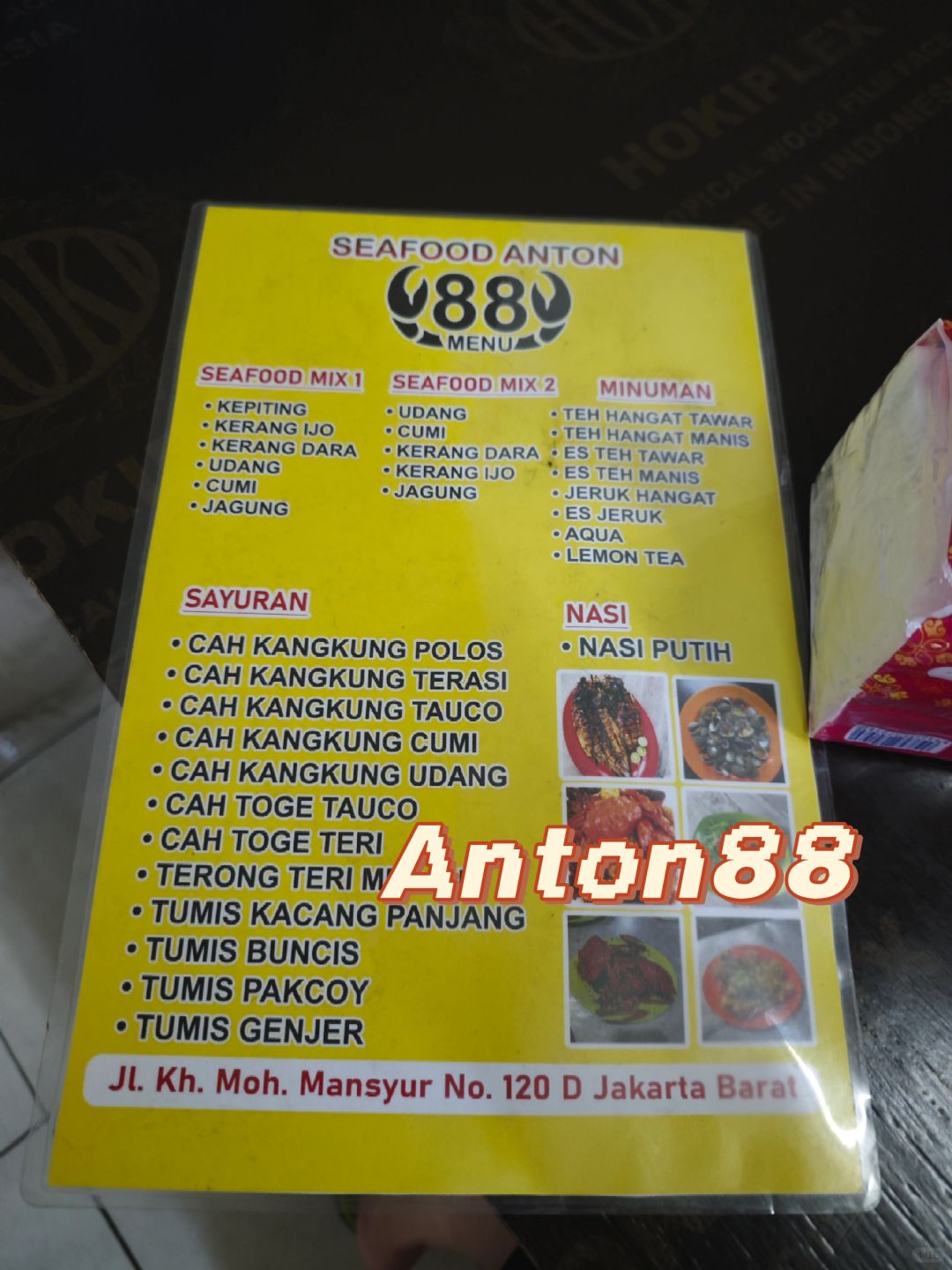 Jakarta-Aromasop Seafood and Anton 88 Seafood Jakarta Local Seafood Restaurant Review?