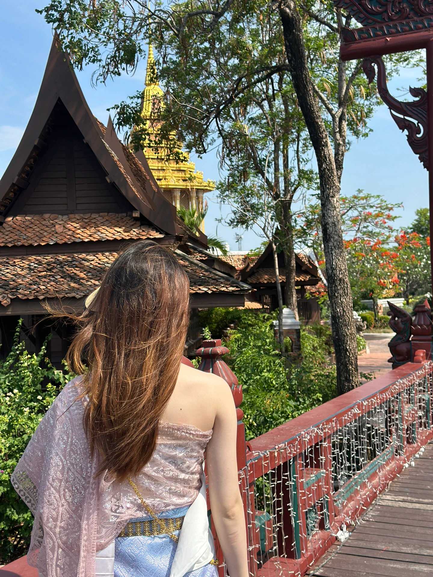 Bangkok-Thailand travel diary, first experience of Thai clothing in Siam Ancient City ‍️, every location is beautifully built