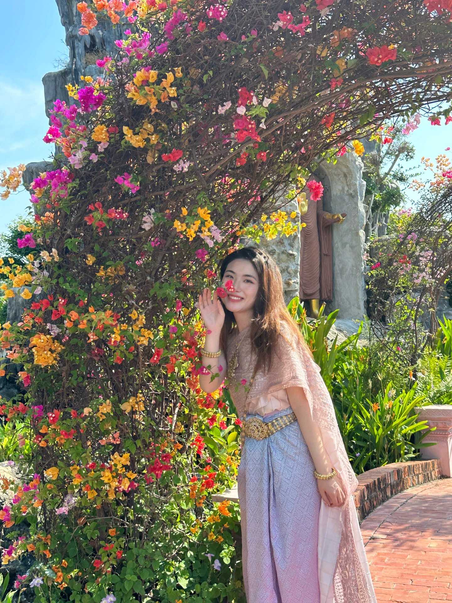 Bangkok-Thailand travel diary, first experience of Thai clothing in Siam Ancient City ‍️, every location is beautifully built