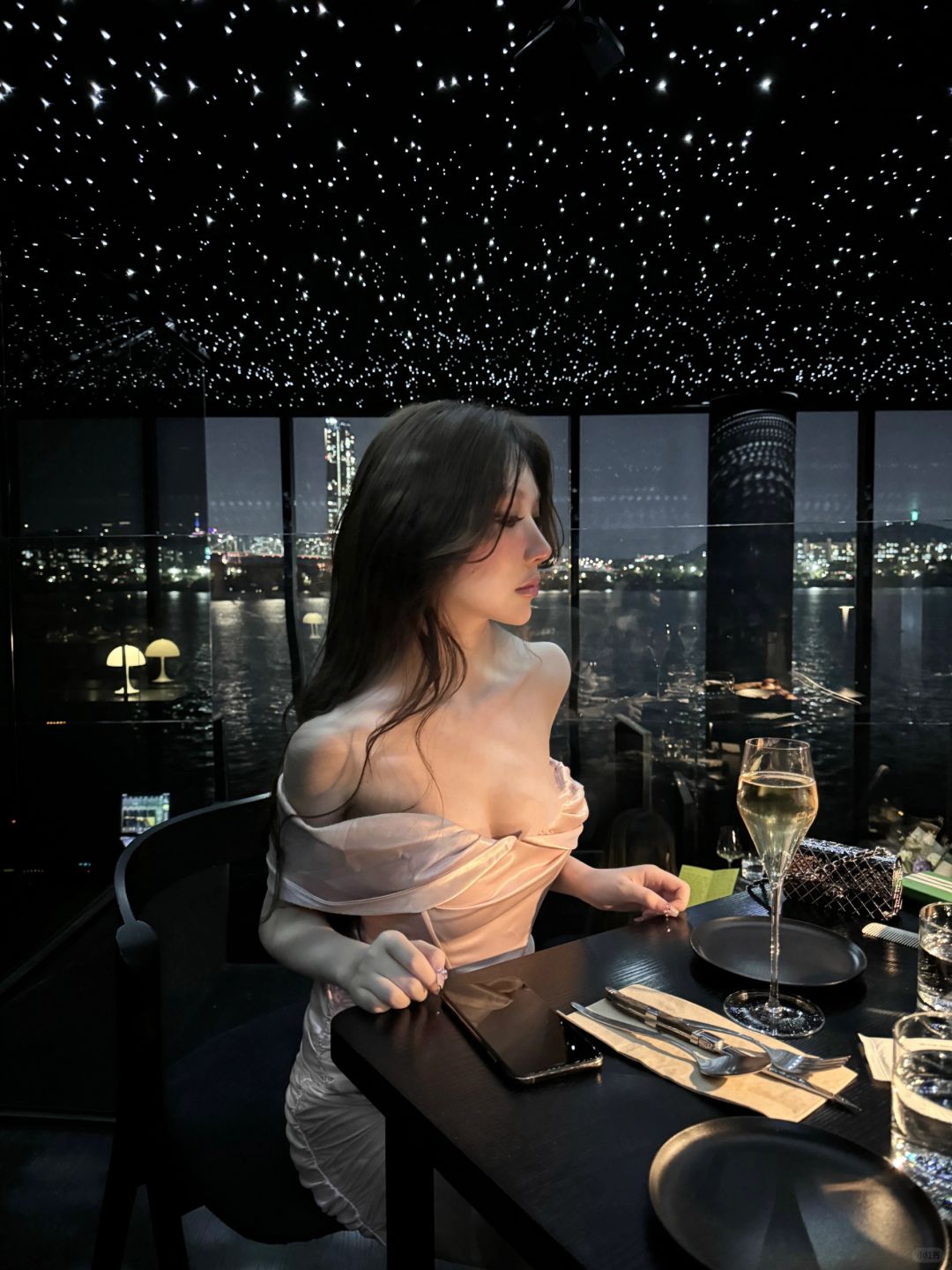 Seoul-Seoul Starry Sky Restaurant NOCT, delicious food by the Han River and a night view of the city