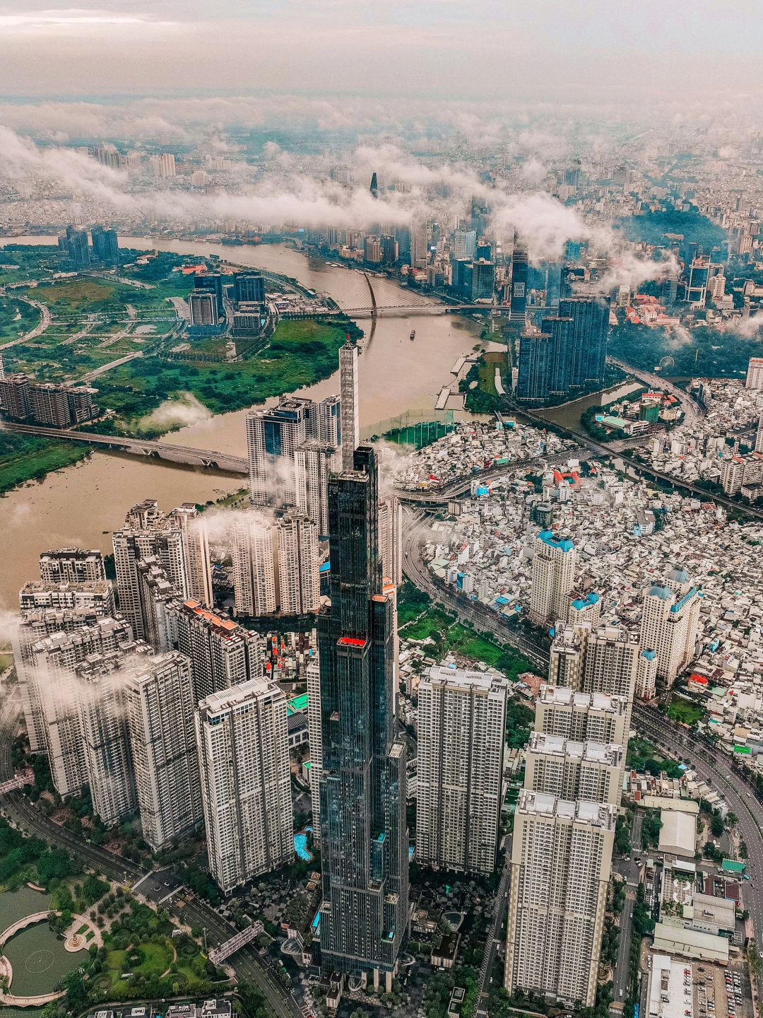 Ho Chi Minh-VINPEARL LANDMARKS 81 HOTEL?, the tallest building in Ho Chi Minh City, Vietnam