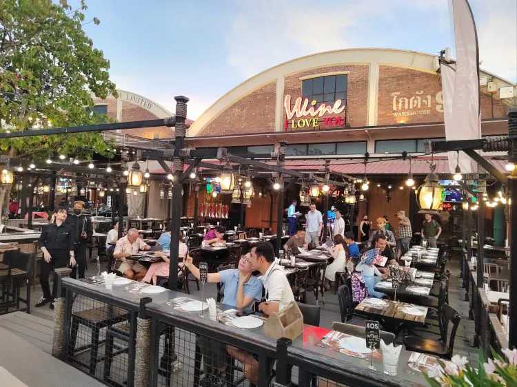 Bangkok-Asiatique Sky, Bangkok Ferris Wheel Night Market, Chao Phraya River so beautiful at night