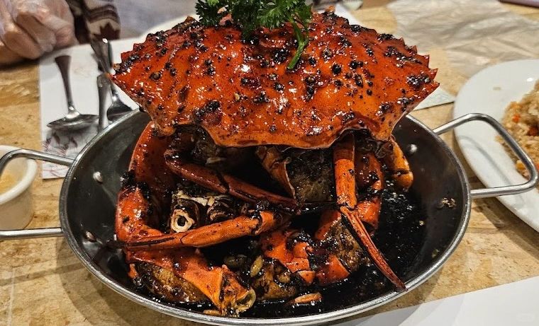 Cebu-Cebu gourmet Red Crab Restaurant,⭐ recommended garlic spicy crab and butter prawns