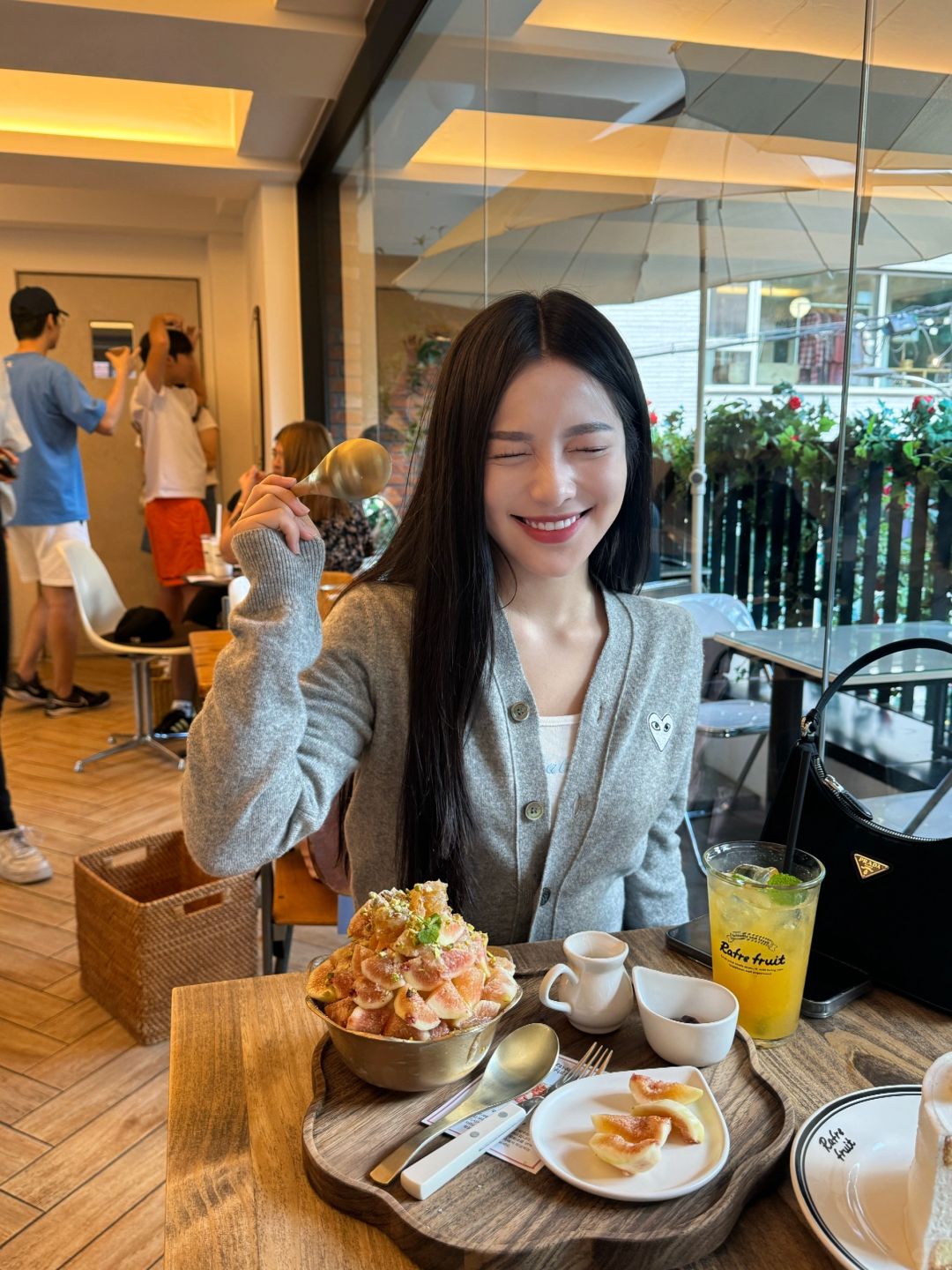 Seoul-Seoul restaurant Rafre Fruit recommended, ? Seongsu-dong fig smoothie & cake