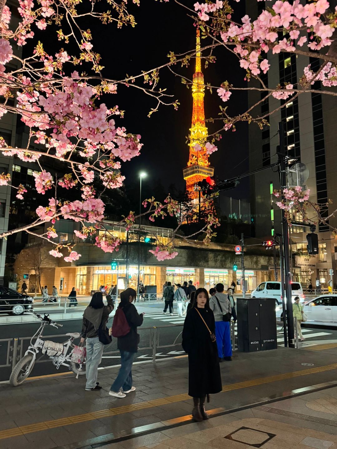 Tokyo-Comparison of night views of Tokyo, Japan.? Azabudai Hills VS Shibuya Sky