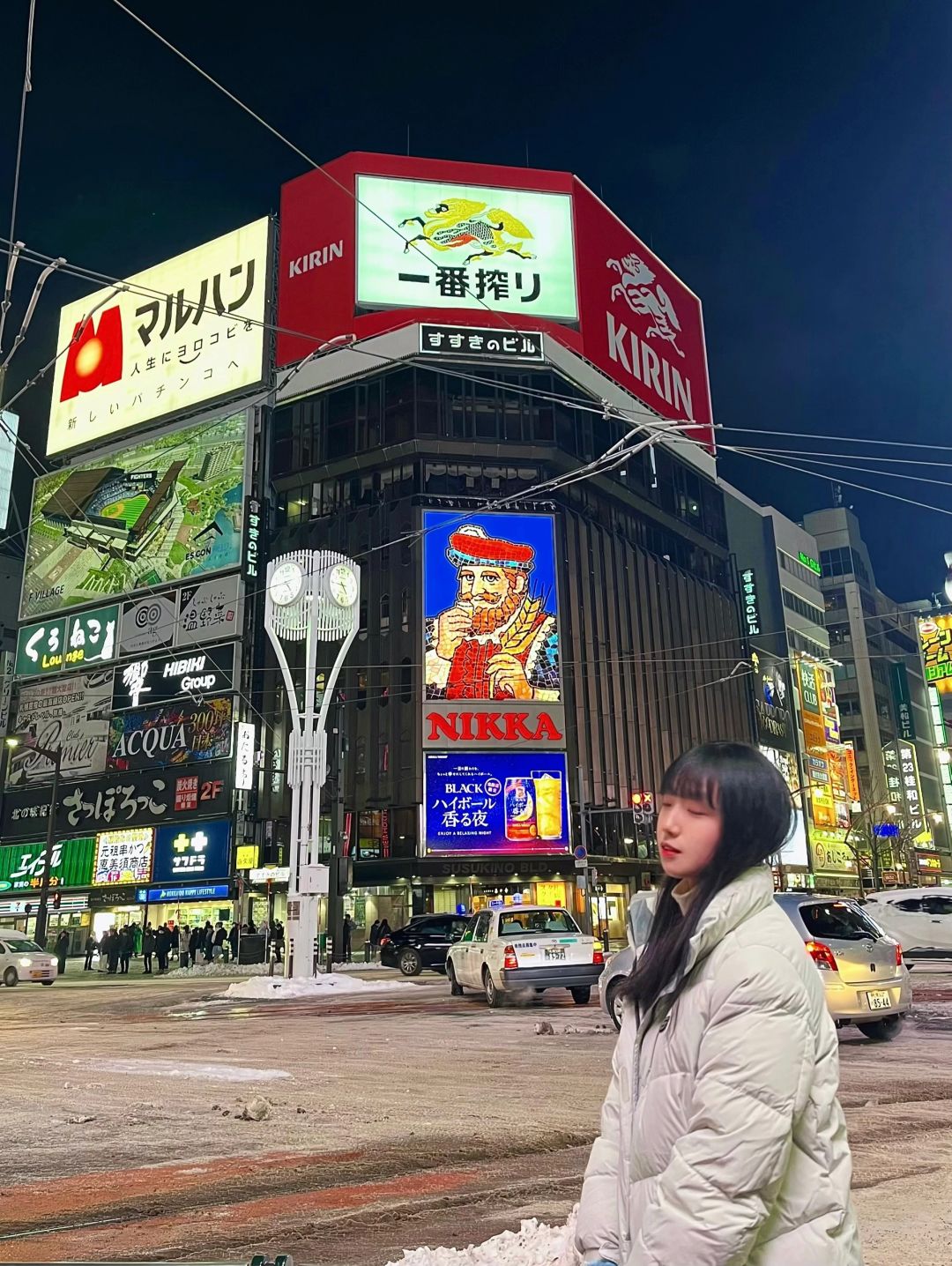 Sapporo/Hokkaido-Hokkaido Susukino Crossroads, Tanukikoji Shopping Street and Odori Park Travel Notes
