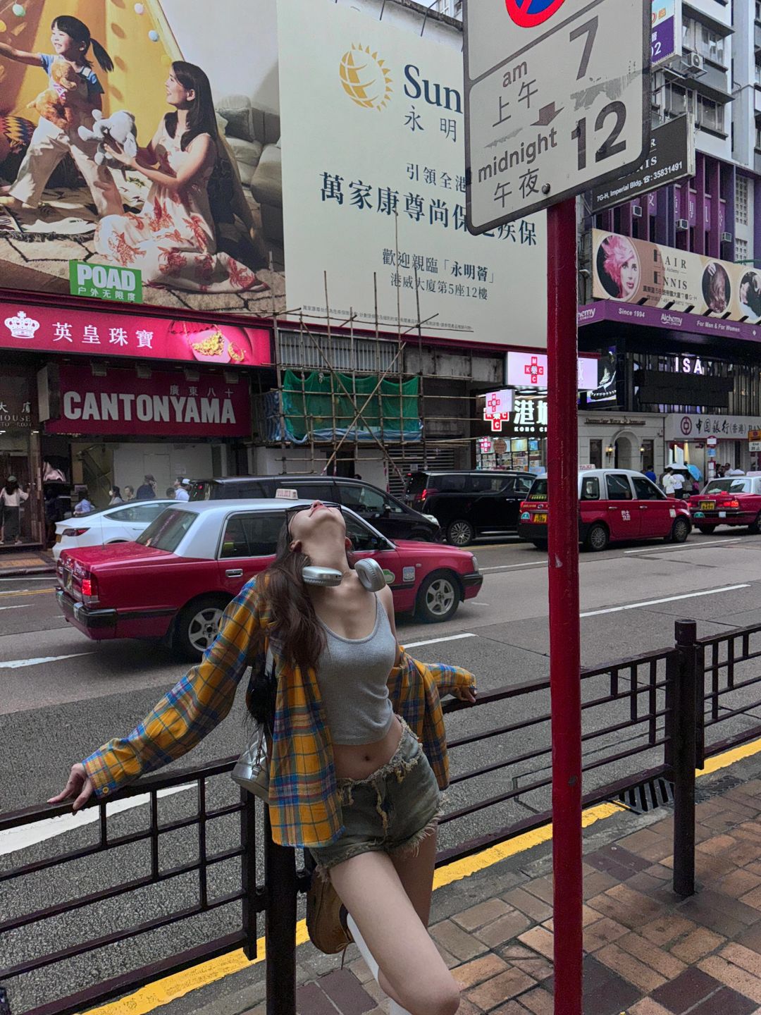 Hong kong-Hong Kong city walking tour street, here will punish those who don't like to walk