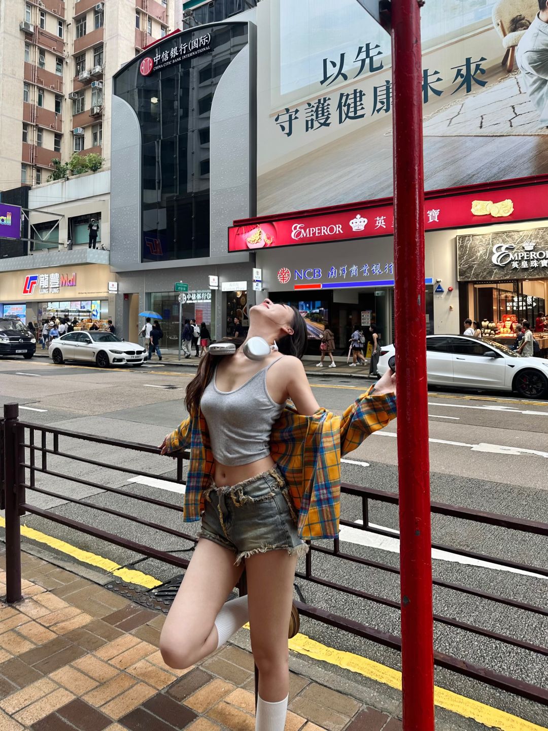 Hong kong-Hong Kong city walking tour street, here will punish those who don't like to walk