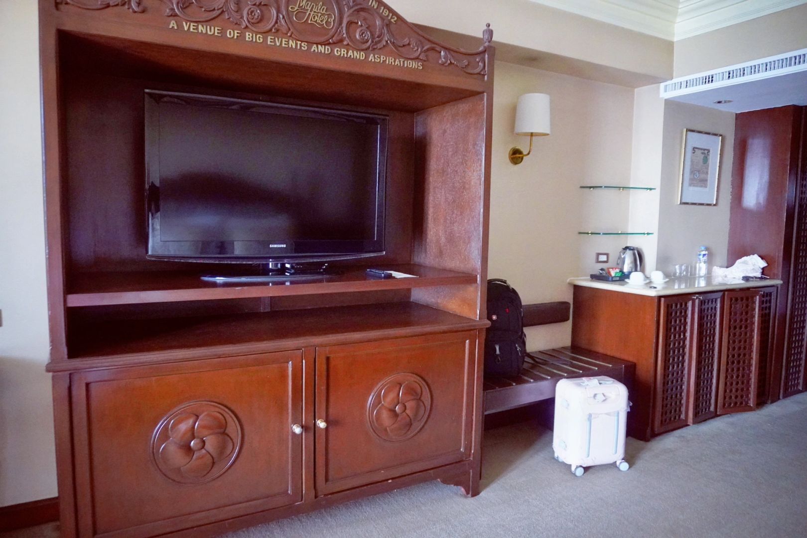 Manila/Luzon-The Hotel Manila, built in 1912, has been 112 years old. It is the oldest luxury hotel in Manila