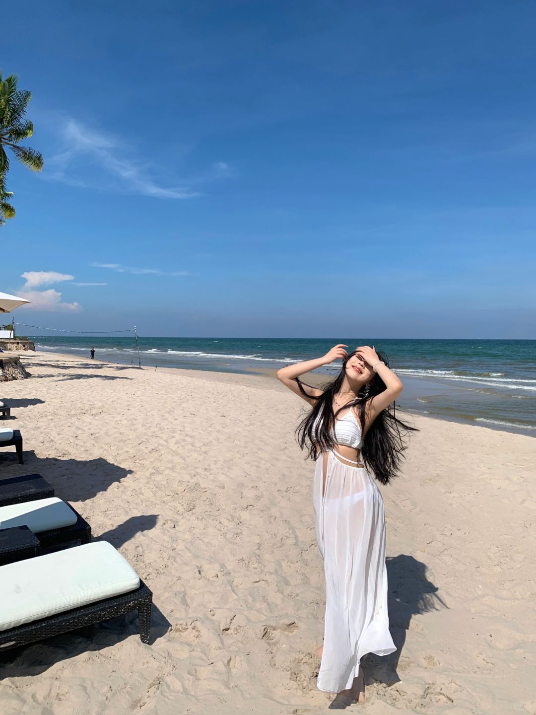 Hua Hin-Nomada restaurant on the beach in Hua Hin, Thailand, taste delicious seafood