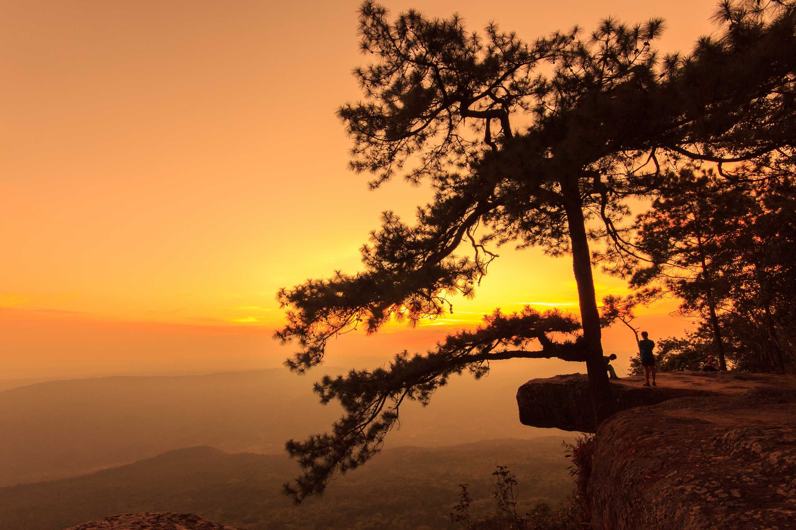 Bangkok-Phu Kradueng, Loei Province, one of the most famous natural tourist attractions in Thailand