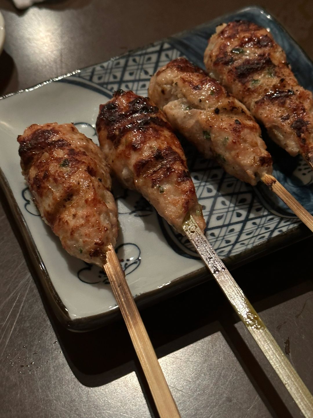 Okinawa-Kushibozu Yakitori Restaurant, ⛱️recommended plum chicken breast and beef skewers