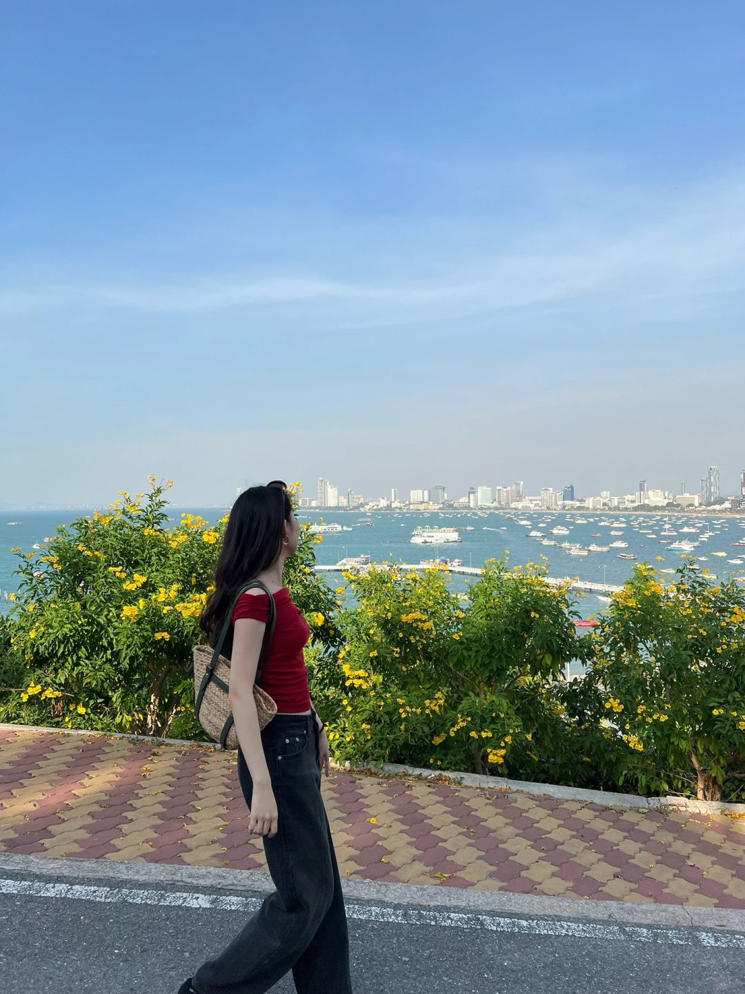 Pattaya-Cave Beach Club, the most beautiful sunset restaurant in Jomtien Beach, Pattaya, Thailand