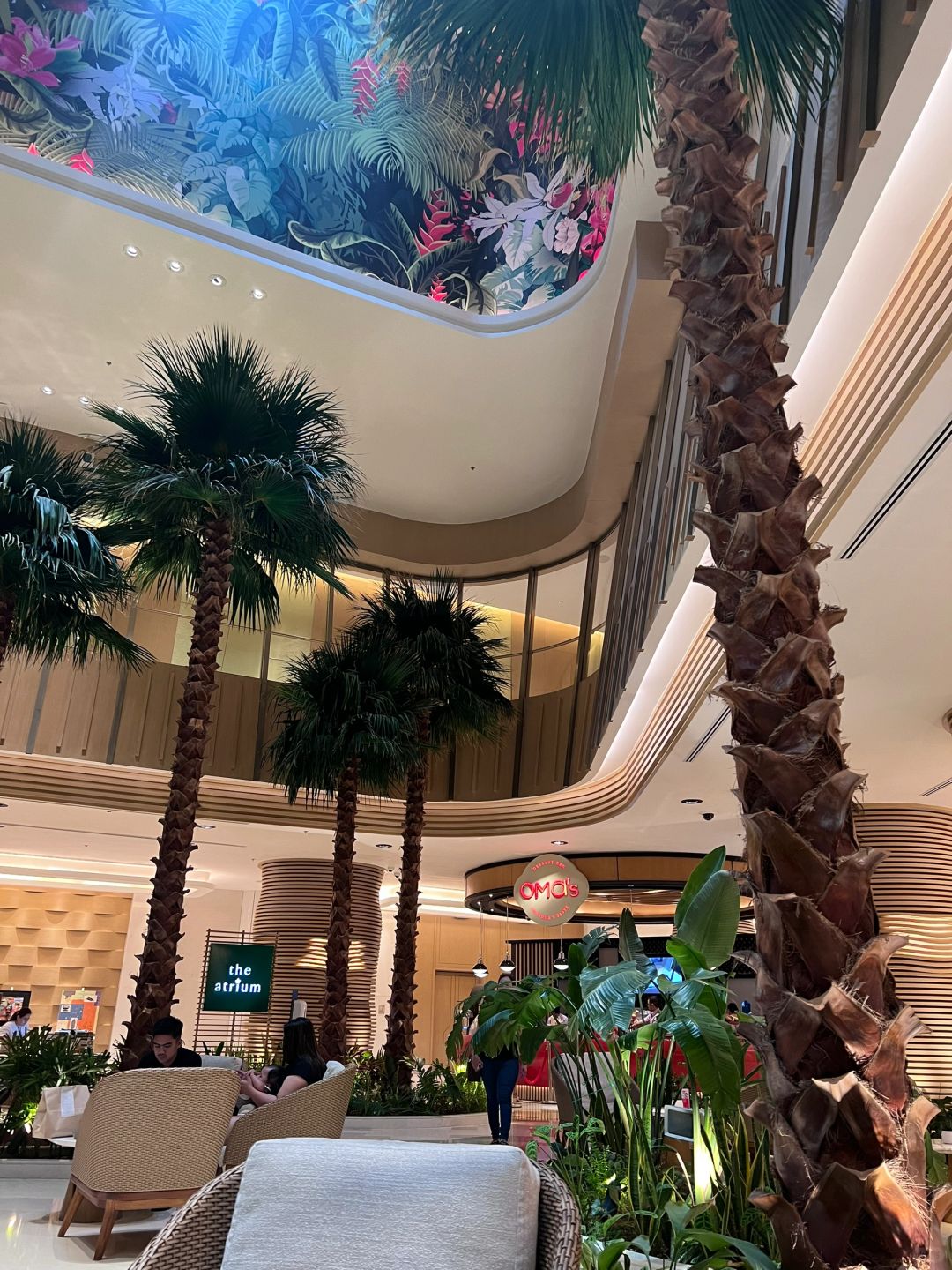Clark/Angel City-The Atrium at Swissôtel Clark, Philippines, ☕️a Southeast Asian rainforest-style cafe