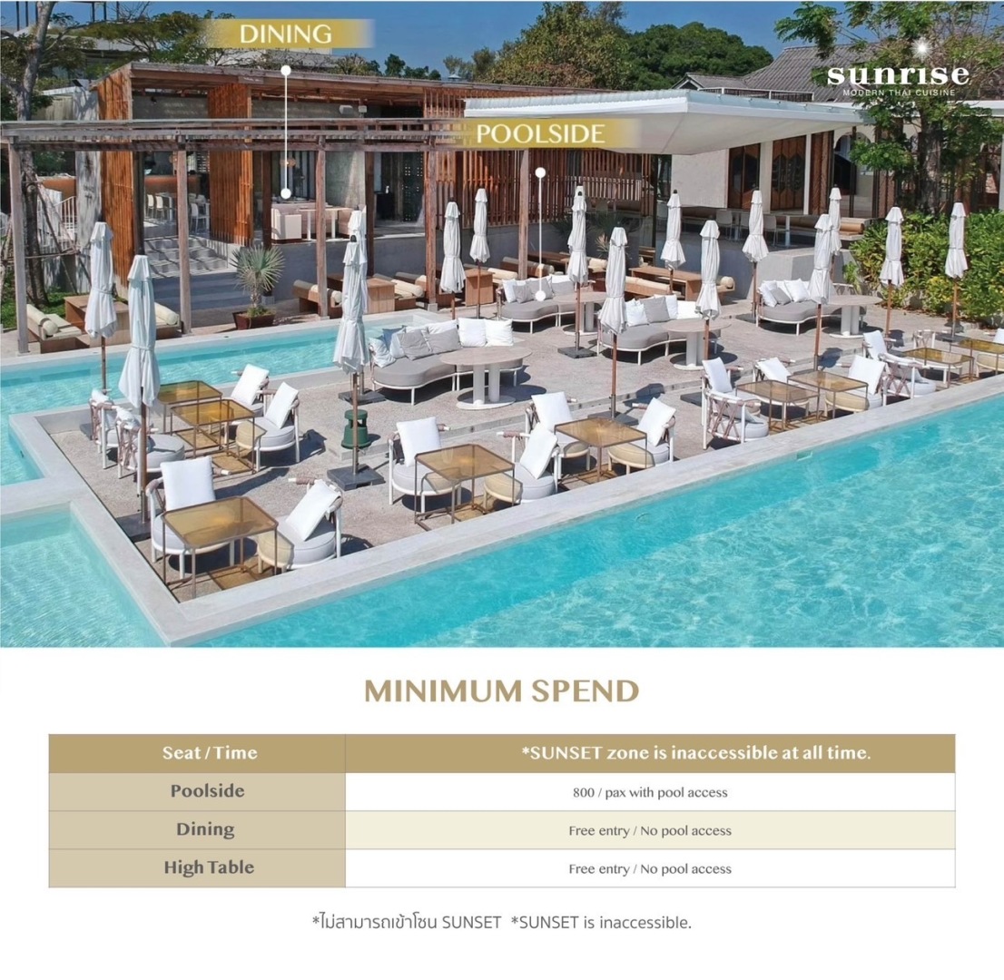 Hua Hin-Hua Hin Beach Club outdoor swimming pool, ?enjoy a pleasant seaside night