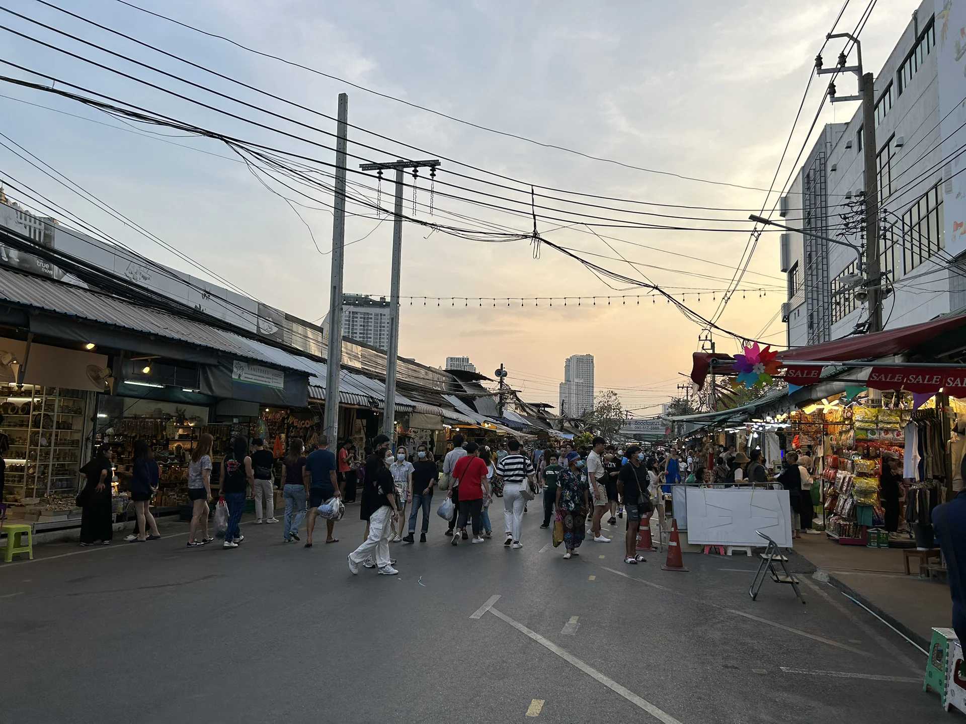 Bangkok-Chatuchak Weekend Market (JJ market) in Bangkok, with a wide variety of goods at low prices