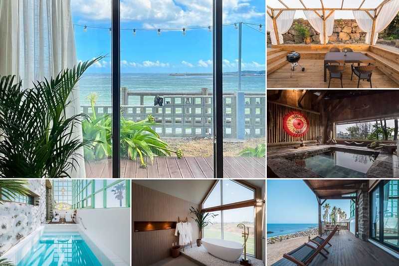 Busan/Jeju-Three super Jeju AirBnb, wooden villa by the Hallim Sea and villa by the Wolryeongri Sea