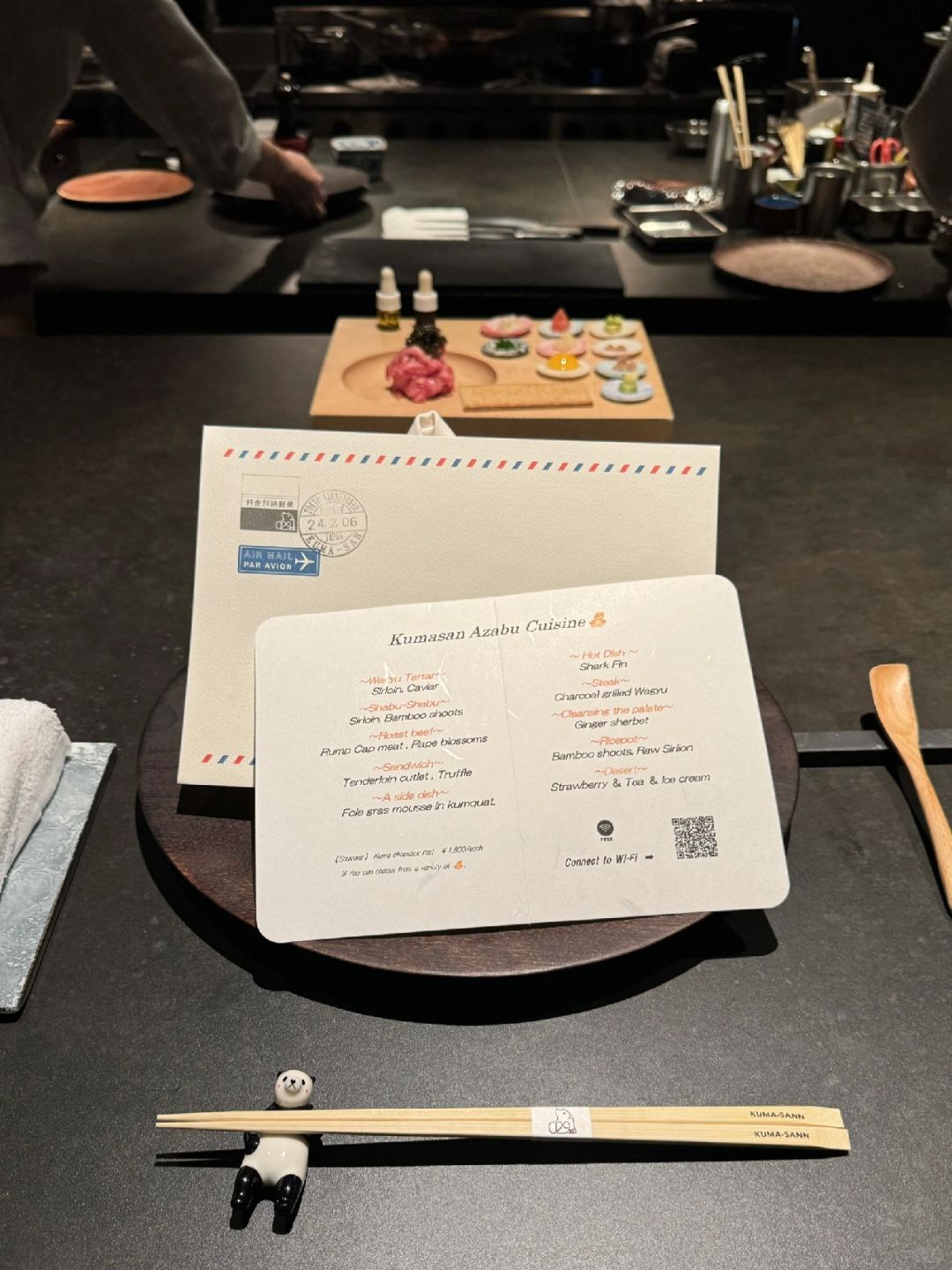 Tokyo-Tokyo, Japan, Azabu Juban Wagyu omakase cuisine, very ceremonial, every dish is delicious